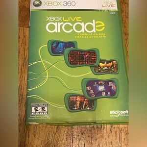 Xbox Live Arcade Compilation Disc (Microsoft Xbox 360, 2007) No Man. - See Desc.